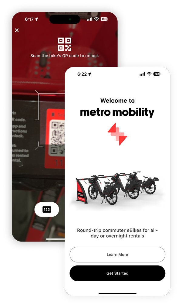 Metro Share App Screenshots