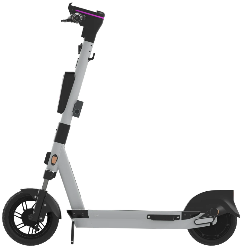 ChargeLock electric scooter shown from the side